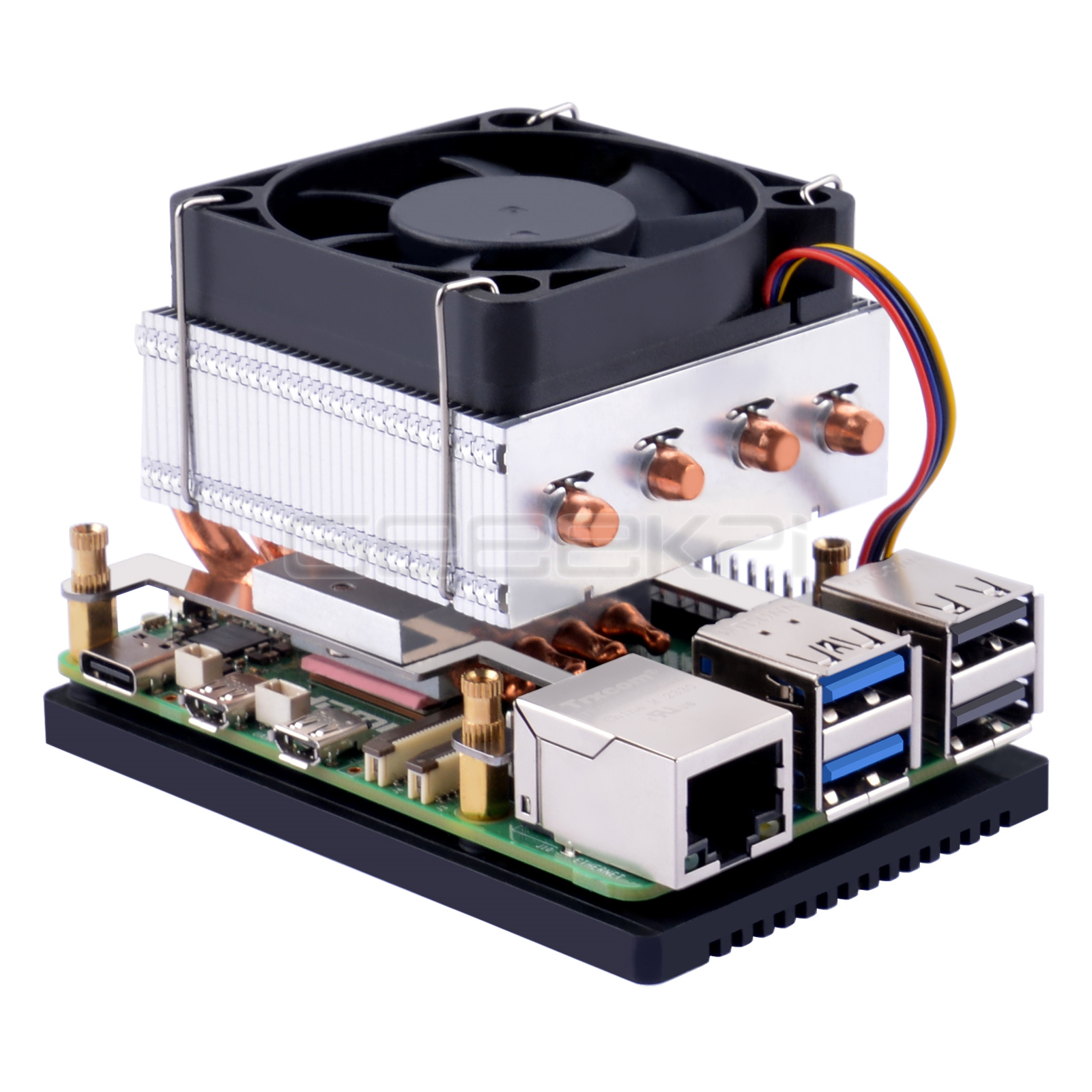 Geeekpi Low-Profile Plus CPU C - огляд і ціна Argon One V3 M.2 Nvme Case